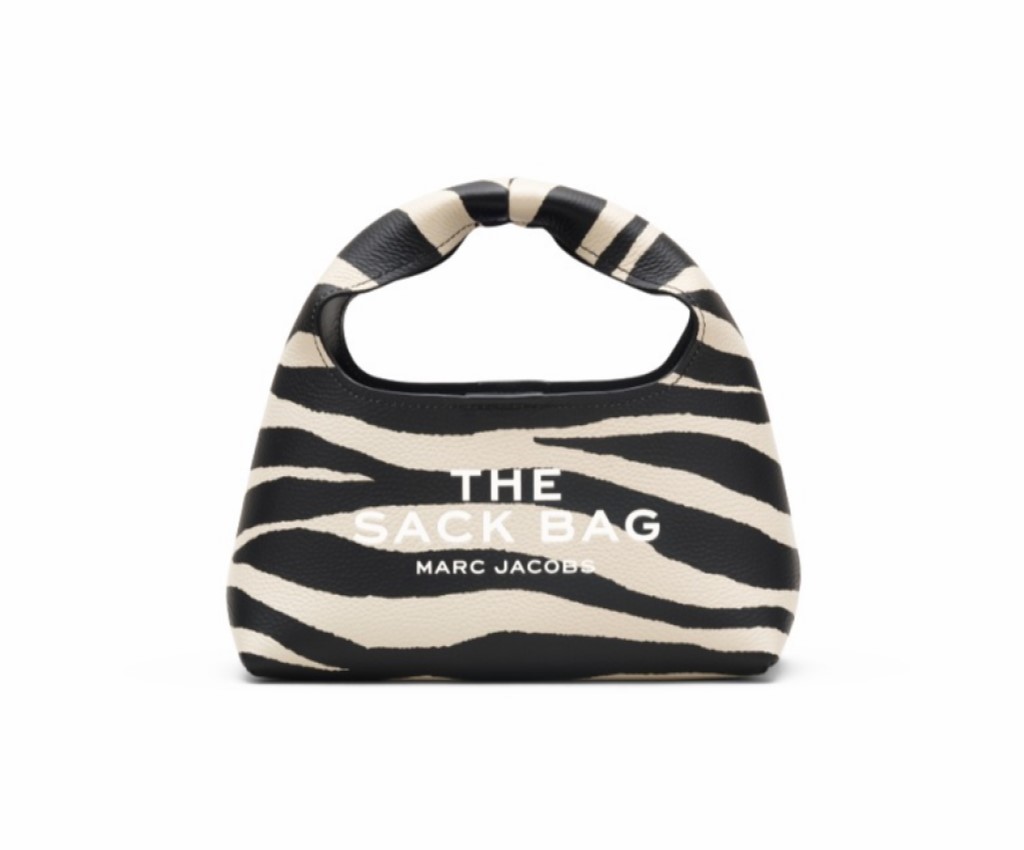 迷你Sack手袋 (Black/White)